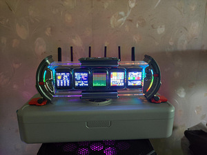 Divoom Time Gate — Smart Desk Clock / RGB Pixel Art Display (3 foto / 3)