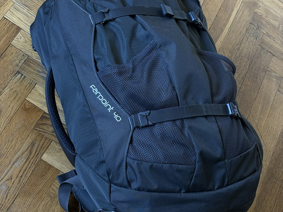 Osprey Farpoint 40 carry-on seljakott matkakott