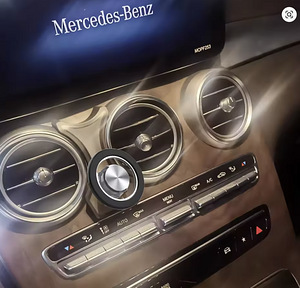 Mercedes-Benz GLC magnetiga telefonihoidja (1 foto / 3)