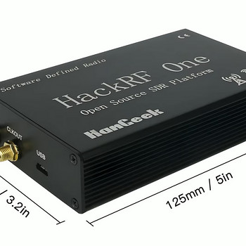 HackRF One SDR (1 MHz – 6 GHz)
