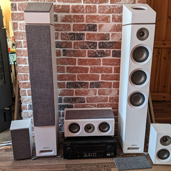 Kodukino 5.1.2 Dolby Atmos — Denon X1600H + Jamo S 809