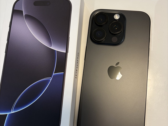 iPhone 16 pro, must, 256gb