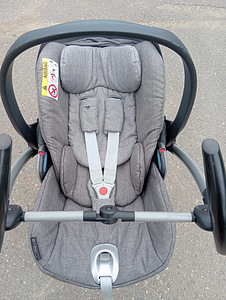 Müüa turvahäll Cybex Platinum + ISOFIX alus (0–13 kg) (10 foto / 10)