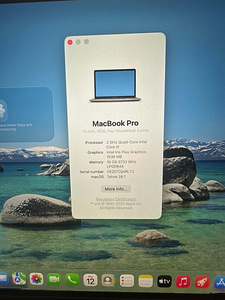 Apple MacBook Pro 13" (2020) | 16 GB RAM | 1 TB SS (8 foto / 9)