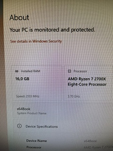 Lauaarvuti komplekt, Ryzen 7 / RX 480 / 16GB RAM (6 foto / 10)