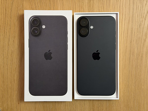 Apple iPhone 16 Plus Black 128GB uueväärne. Aku 100% (1 foto / 9)