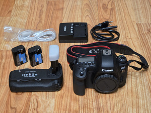 Canon EOS 6D Mark II с объективами, в рюкзаке (6 фото из 10)