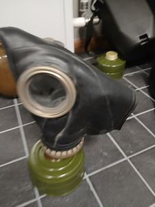 Гп-5 must täismask gaasimask (3 foto / 4)