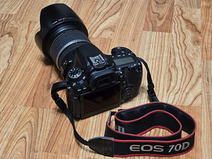 Canon EOS 70D objektiividega, kotis (5 foto / 10)