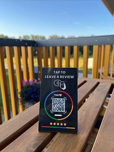 Google Review NFC + QR стенд (3 фото из 3)
