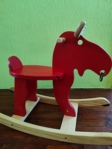 Ikea puidust põder-kiiktool (1 foto / 4)
