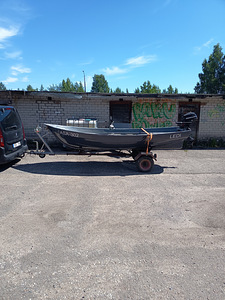 Müüa komplekt. Paadiga mootor ja haagis. (3 foto / 6)