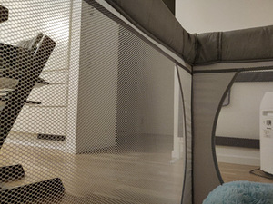 Suur laste mänguaed Moby-System, hall, 200 × 160 cm (3 foto / 3)