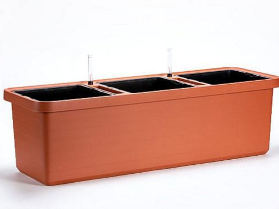 Isekastev taimekonteiner Berberis Trio- terracotta 54+27L