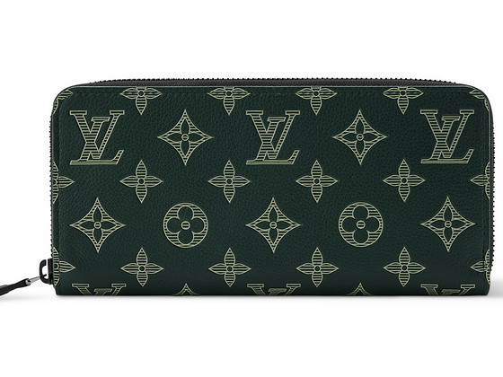Louis Vuitton Zippy Wallet Horizontal , Forest Green