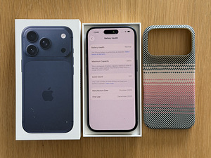 Apple iPhone 17 Pro Blue 256GB в хорошем состоянии, аккумуля (7 фото из 10)