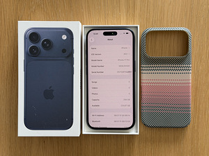 Apple iPhone 17 Pro Blue 256GB в хорошем состоянии, аккумуля (8 фото из 10)