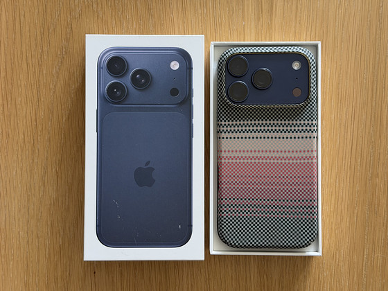 Apple iPhone 17 Pro Blue 256GB h. korras, aku 100%. Garantii
