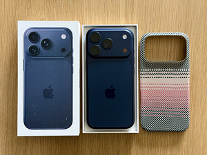Apple iPhone 17 Pro Blue 256GB в хорошем состоянии, аккумуля (1 фото из 10)