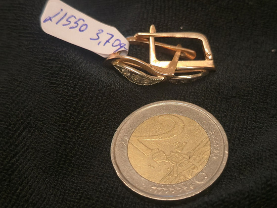 Kuld kõrvarõngad 585 proov (№L1550)
