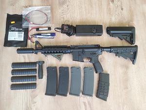 Airsoft Specna arms m4 + upgrade. (1 фото из 1)