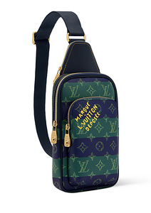 Louis Vuitton Avenue Slingbag PM , Blue Stripes (2 foto / 5)
