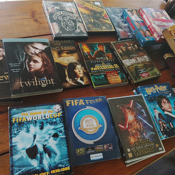 Vinüülid,cd, ja dvd'd suures koguses