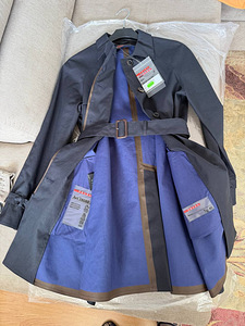 Prada Original New Vintage Deep Blue Trench Coat (2 foto / 10)