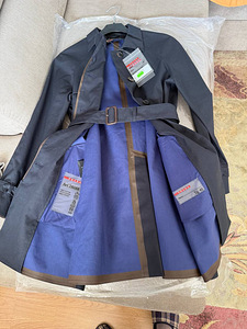 Prada Original New Vintage Deep Blue Trench Coat (4 foto / 10)
