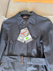Prada Original New Vintage Deep Blue Trench Coat (8 foto / 10)