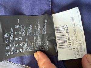 Prada Original New Vintage Deep Blue Trench Coat (10 foto / 10)