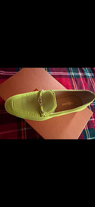 Baldinini Original New Green Leather Loafers (2 foto / 9)