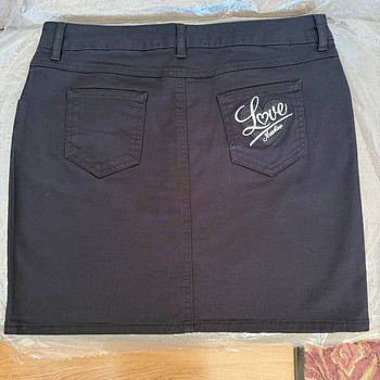 Moschino Love Original New Black Skirt