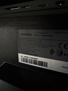 Mängurikuvar QLED Samsung Odyssey C49HG90DMU (8 foto / 8)