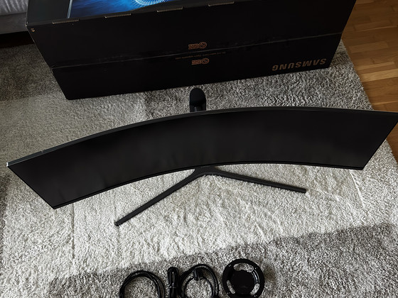 Mängurikuvar QLED Samsung Odyssey C49HG90DMU