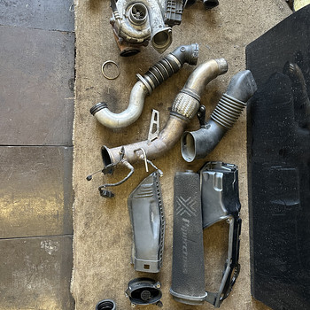 BMW e60 m57n2 145/170/173kw турбо, downpipe…