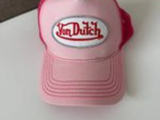 Von Dutch Original Pink Trucker Cap