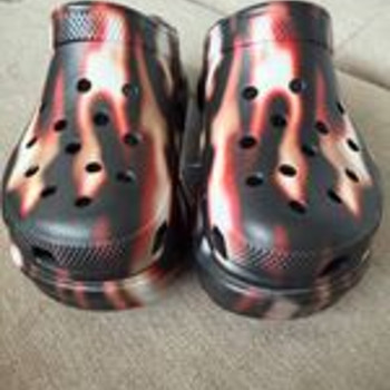 Crocs Original New Mowalola x Crocs Platform Camo