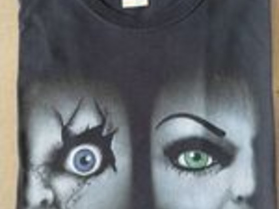 Fruit Of The Loom Original Vintage Chucky Horror Graphic T-S