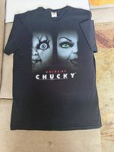 Fruit Of The Loom оригинальная винтажная футболка с хоррор-принтом Chucky (6 фото из 6)