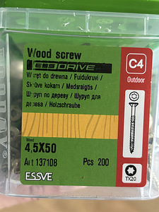 Шурупы ESSVE (2 фото из 4)