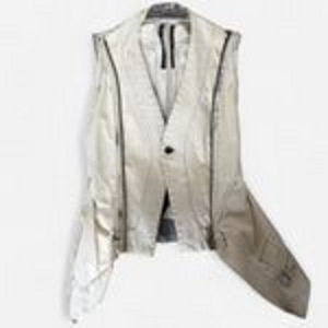 Оригинальный топ Rick Owens цвета Off White (2 фото из 6)