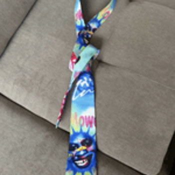 Mowalola Original New Rare Multicolor MTV Tie