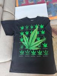 Karl Kani Original Vintage Weed Graphic футболка черного цвета (4 фото из 7)