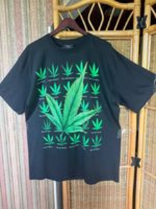 Karl Kani Original Vintage Weed Graphic футболка черного цвета (5 фото из 7)