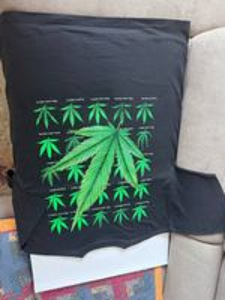Karl Kani Original Vintage Weed Graphic футболка черного цвета (6 фото из 7)