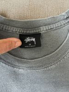 Stussy Original Gray Logo T-Shirt (3 foto / 6)