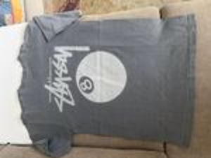 Stussy Original Gray Logo T-Shirt (6 foto / 6)