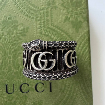 Оригинальное новое кольцо Gucci GG Snake