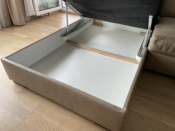 Nahast nurgadiivan 265x95